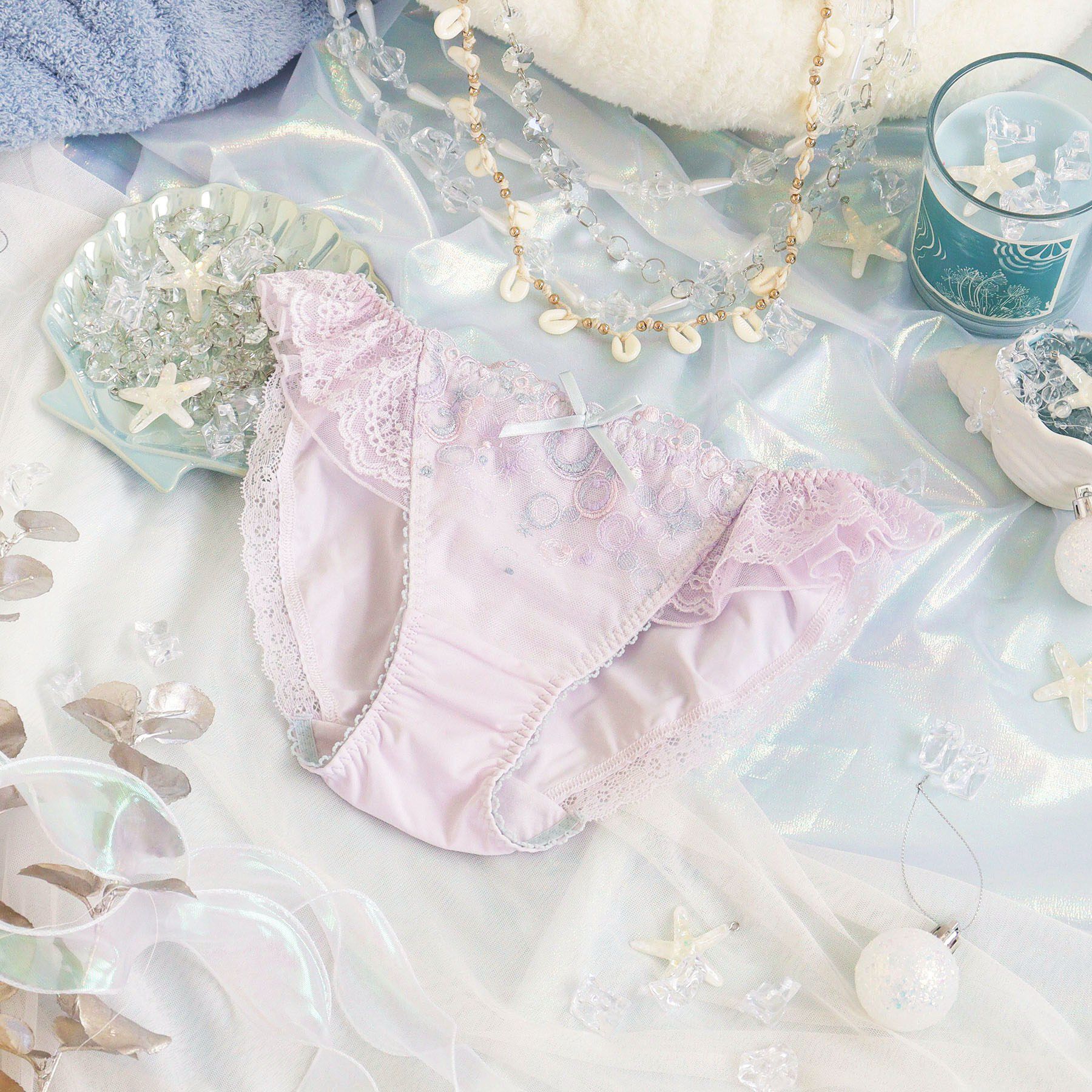 Risa Magli「アンチェ ノーマルショーツ」|インナー|ラベンダー(080)