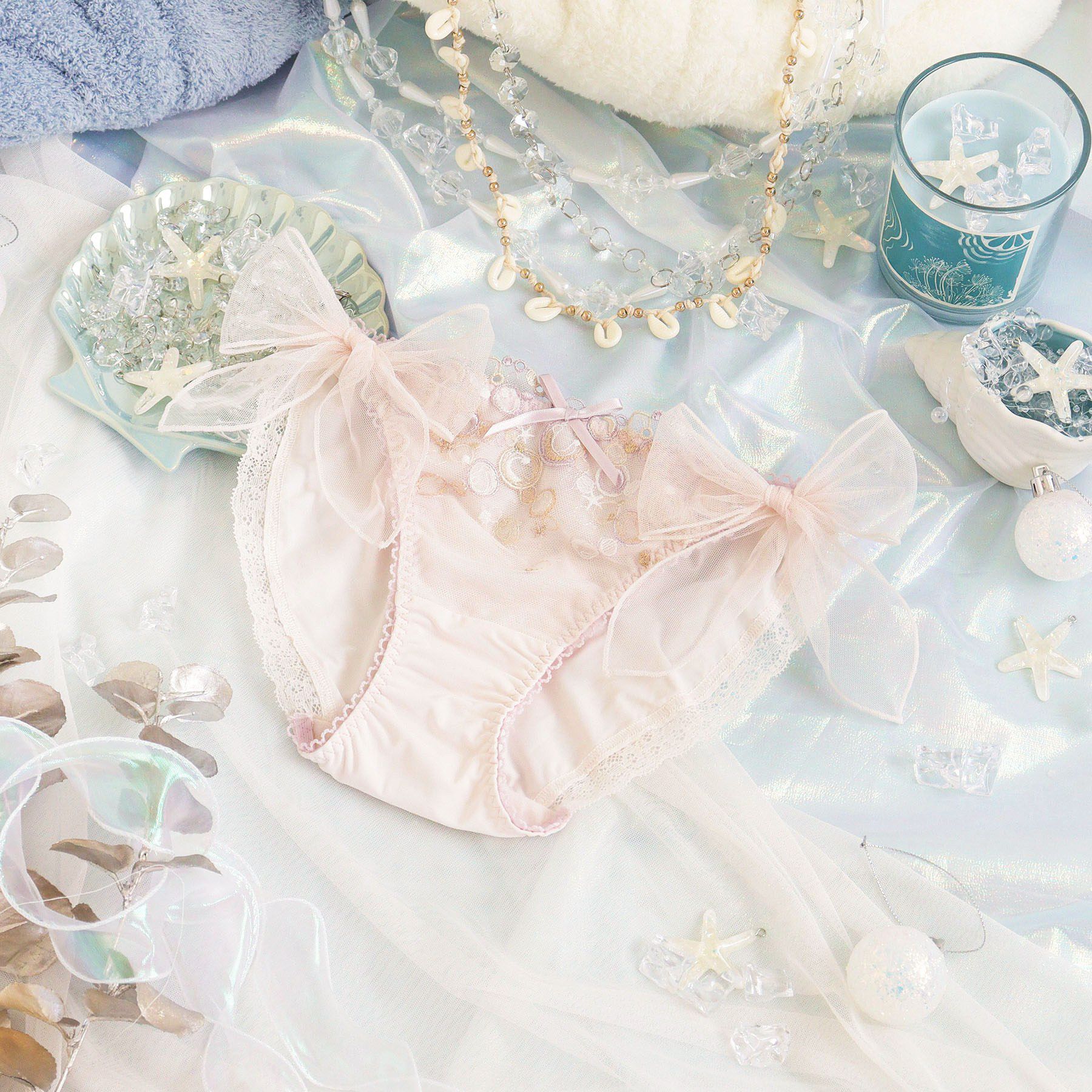 Risa Magli「アンチェ リボンショーツ」|インナー|ピンク(071)