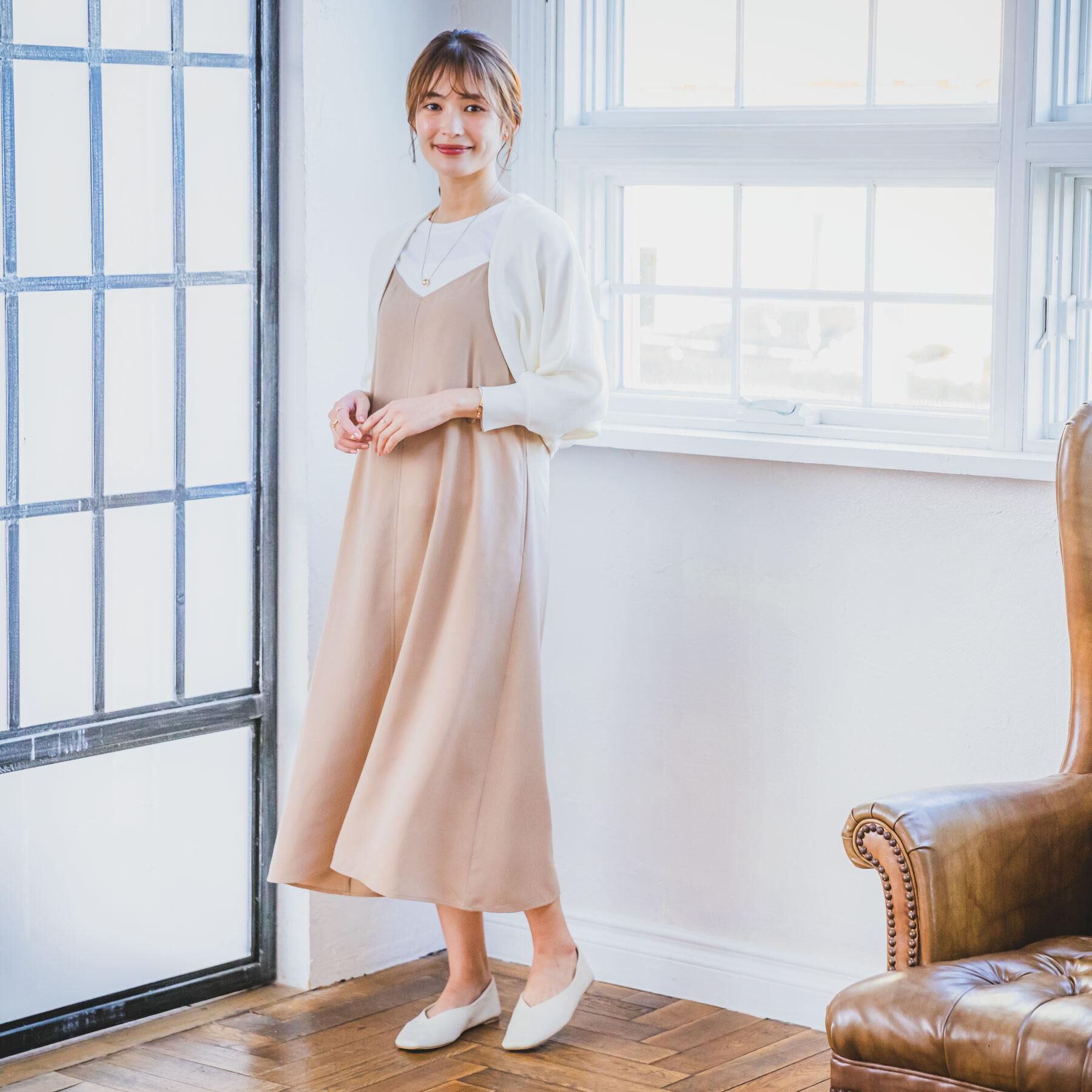 ITS&rsquo;DEMO「【UVケア／アンチピリング／手洗い可】ニットボレロ」|カーディガン|