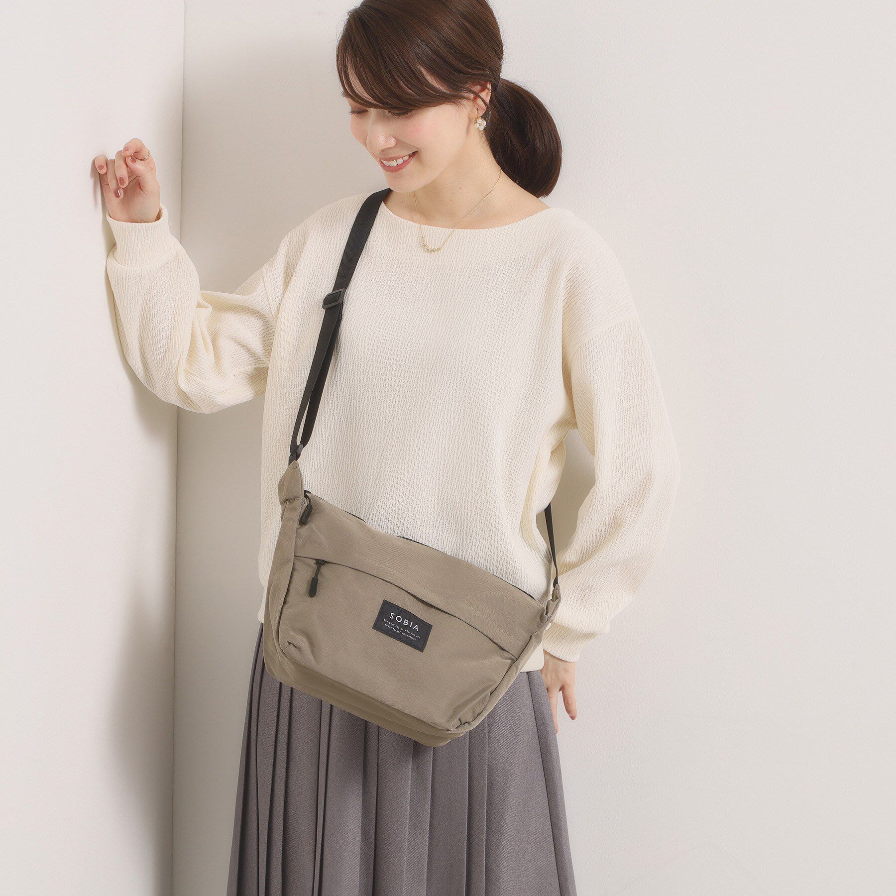 ITS&rsquo;DEMO「撥水ナイロン舟形ショルダー」|ショルダー・メッセンジャー|