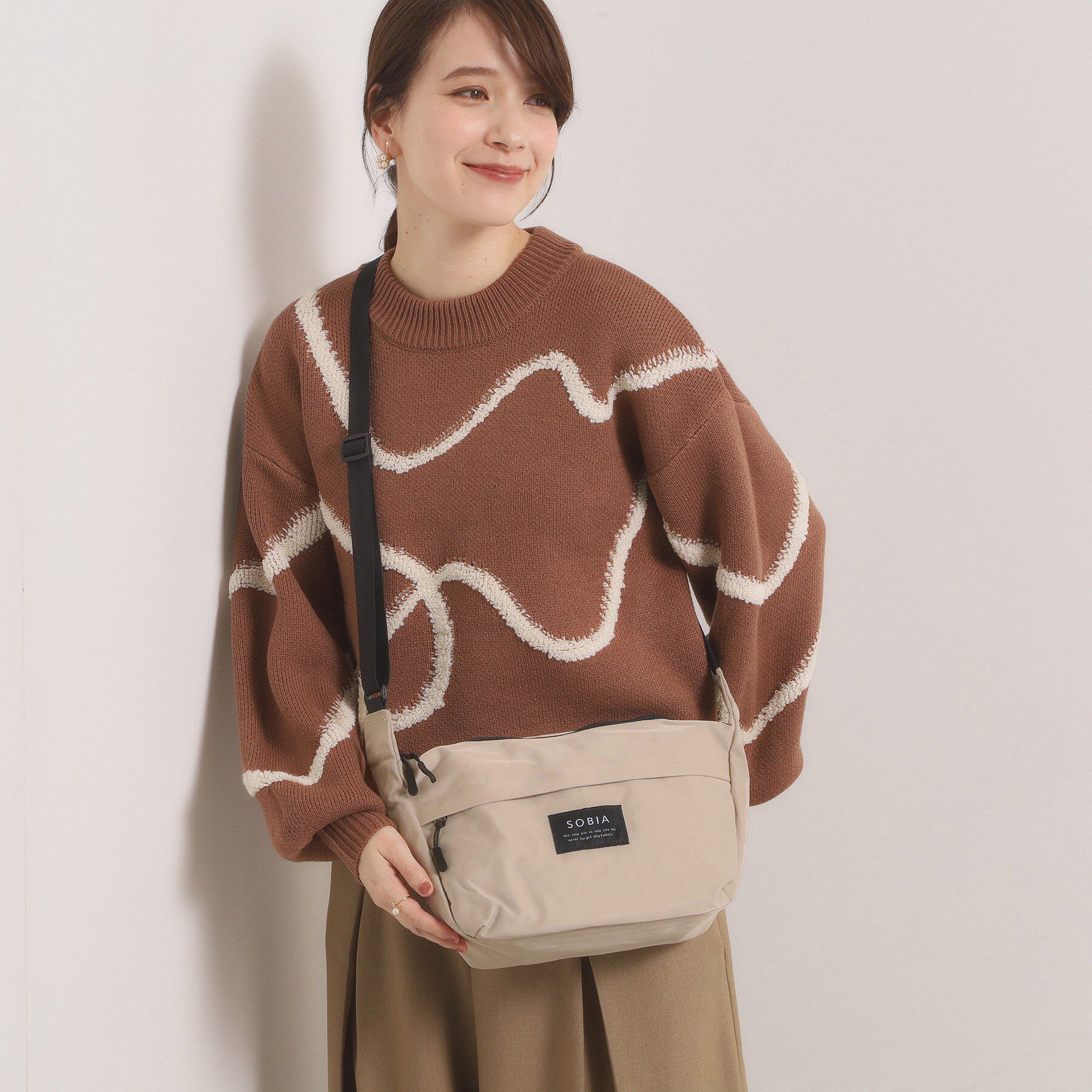 ITS&rsquo;DEMO「撥水ナイロン舟形ショルダー」|ショルダー・メッセンジャー|