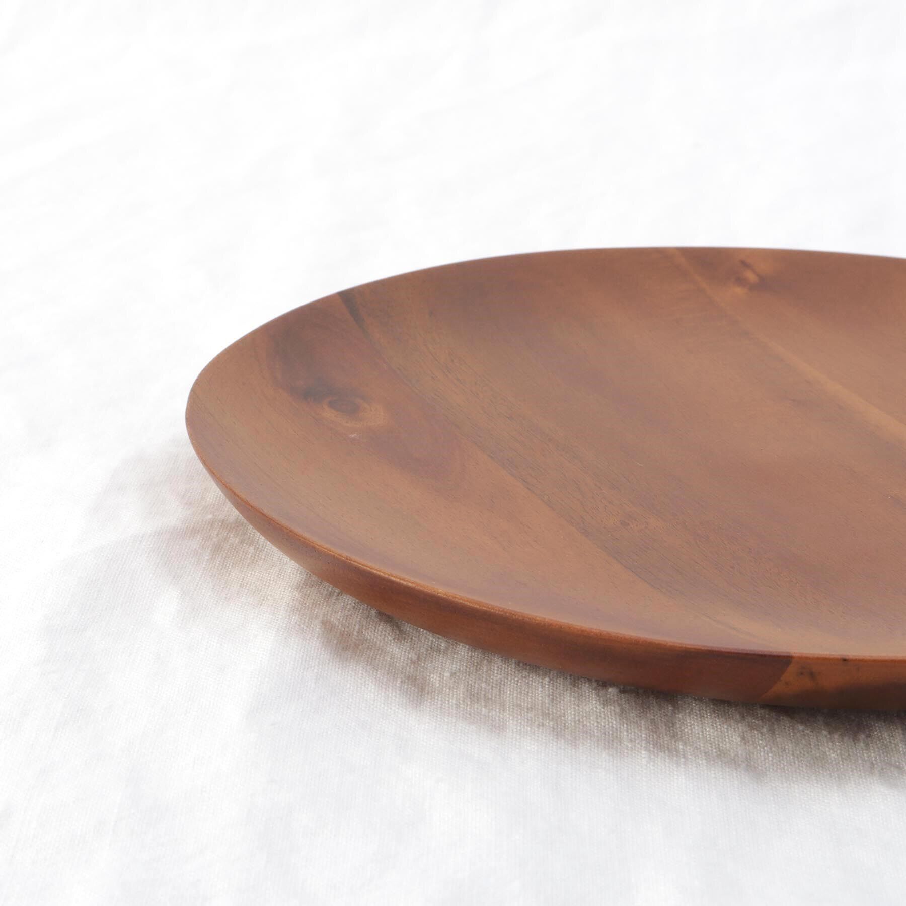 212 KITCHEN STORE「アカシア薄型プレート ラウンド 230」|食器・キッチングッズ|