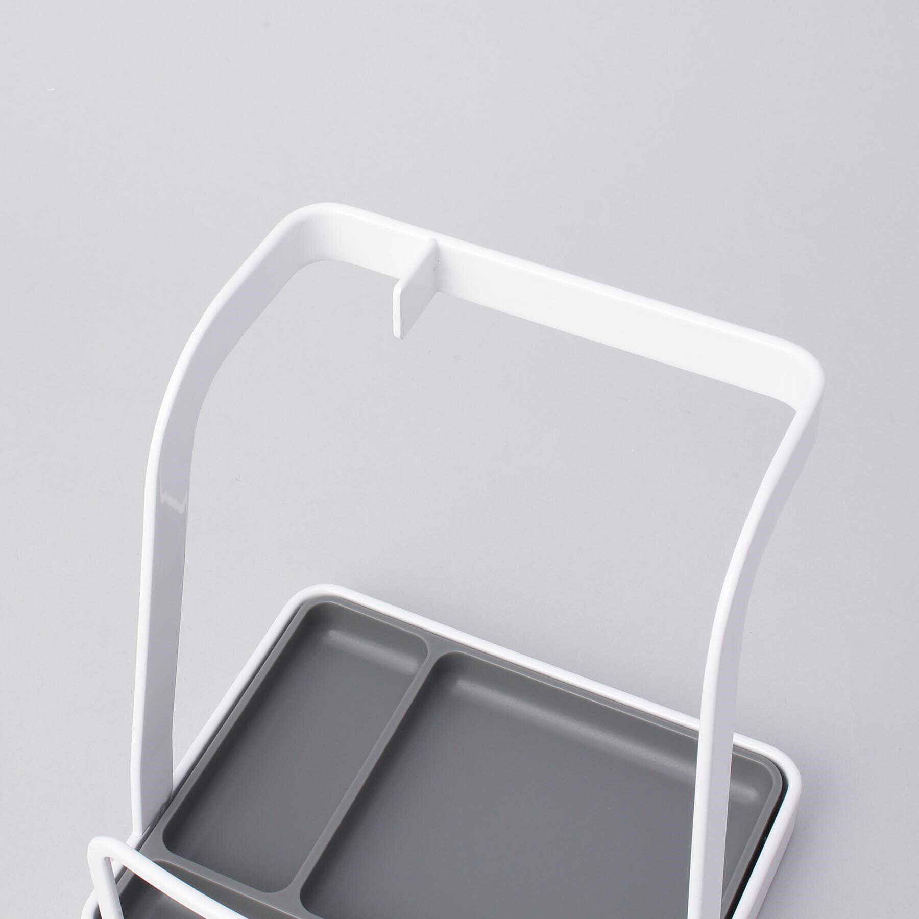 212 KITCHEN STORE「お玉＆鍋ふたスタンド L WH 山崎実業 ＜tower タワー＞」|食器・キッチングッズ|