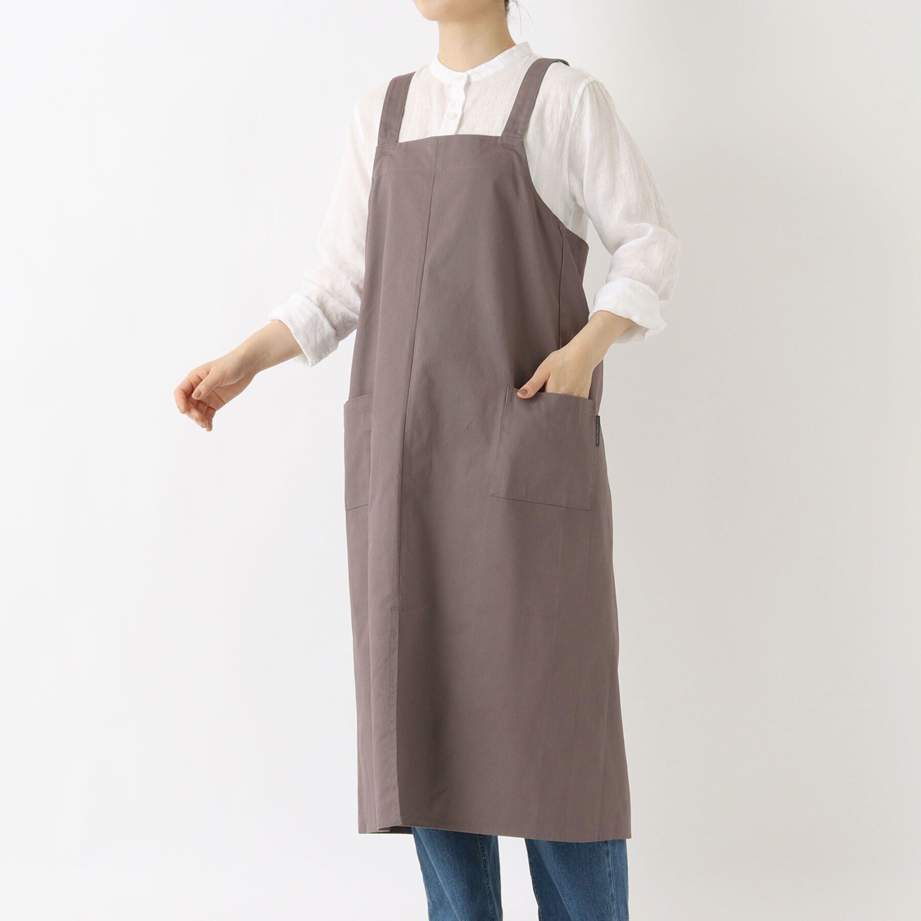 212 KITCHEN STORE「ストレートエプロン GY」|食器・キッチングッズ|その他