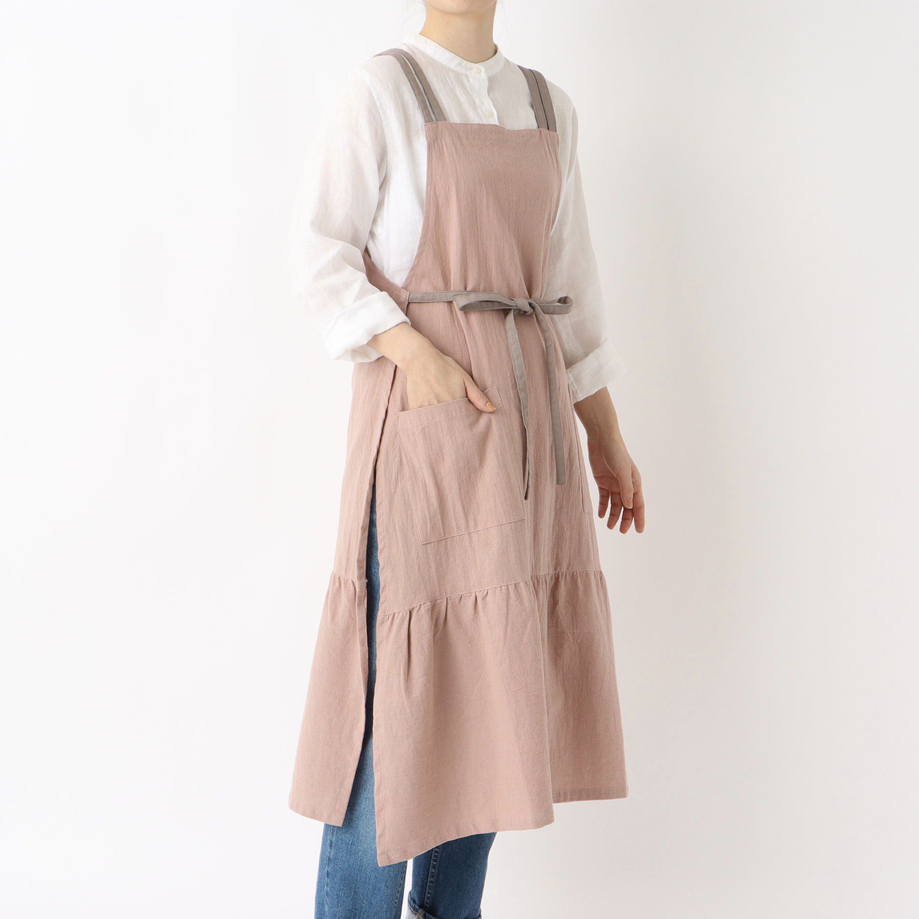 212 KITCHEN STORE「3Wayギャザーエプロン PK ＜212Kオリジナル ＞」|食器・キッチングッズ|