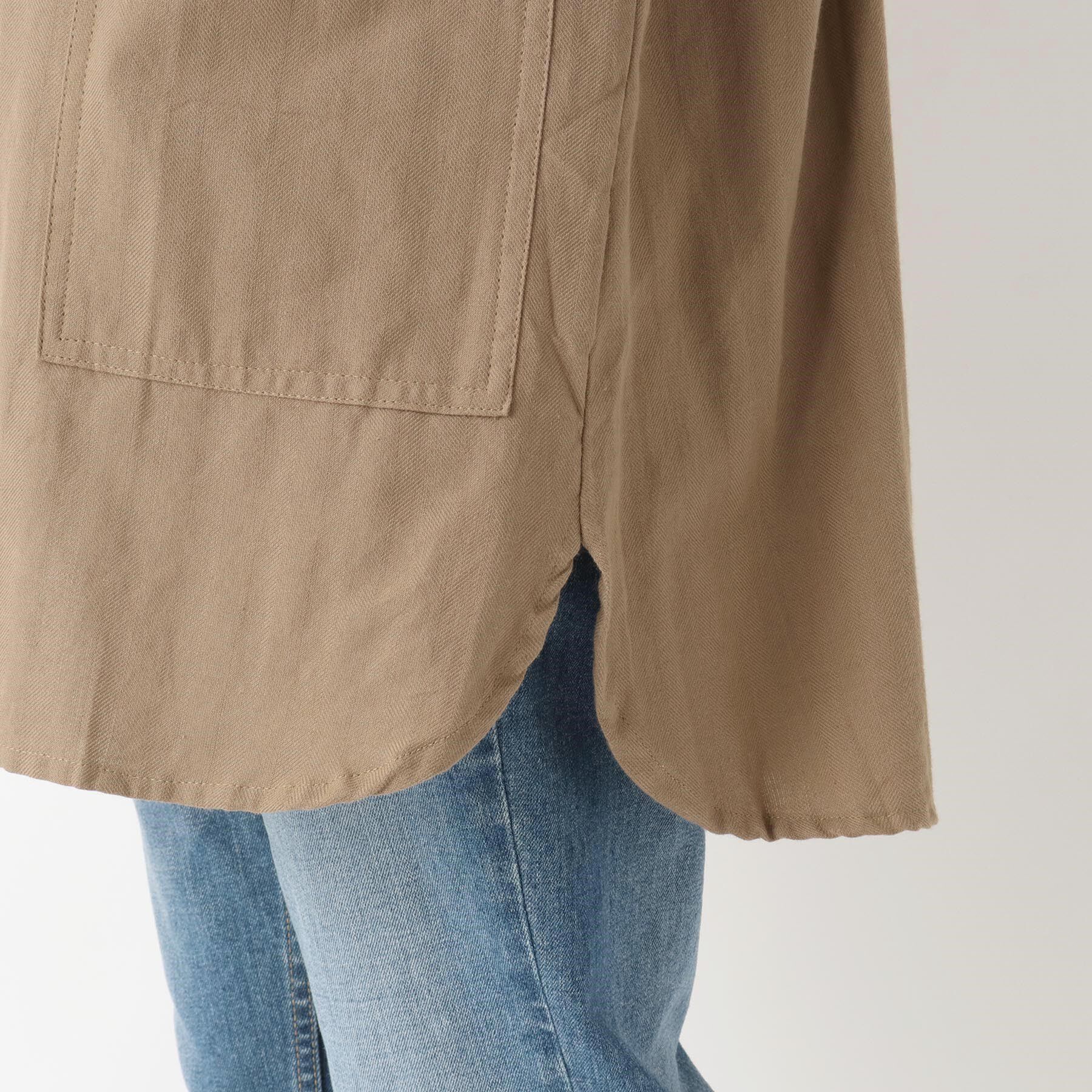 212 KITCHEN STORE「ライトウィンド 花びらリブ袖かっぽうぎ BE」|食器・キッチングッズ|