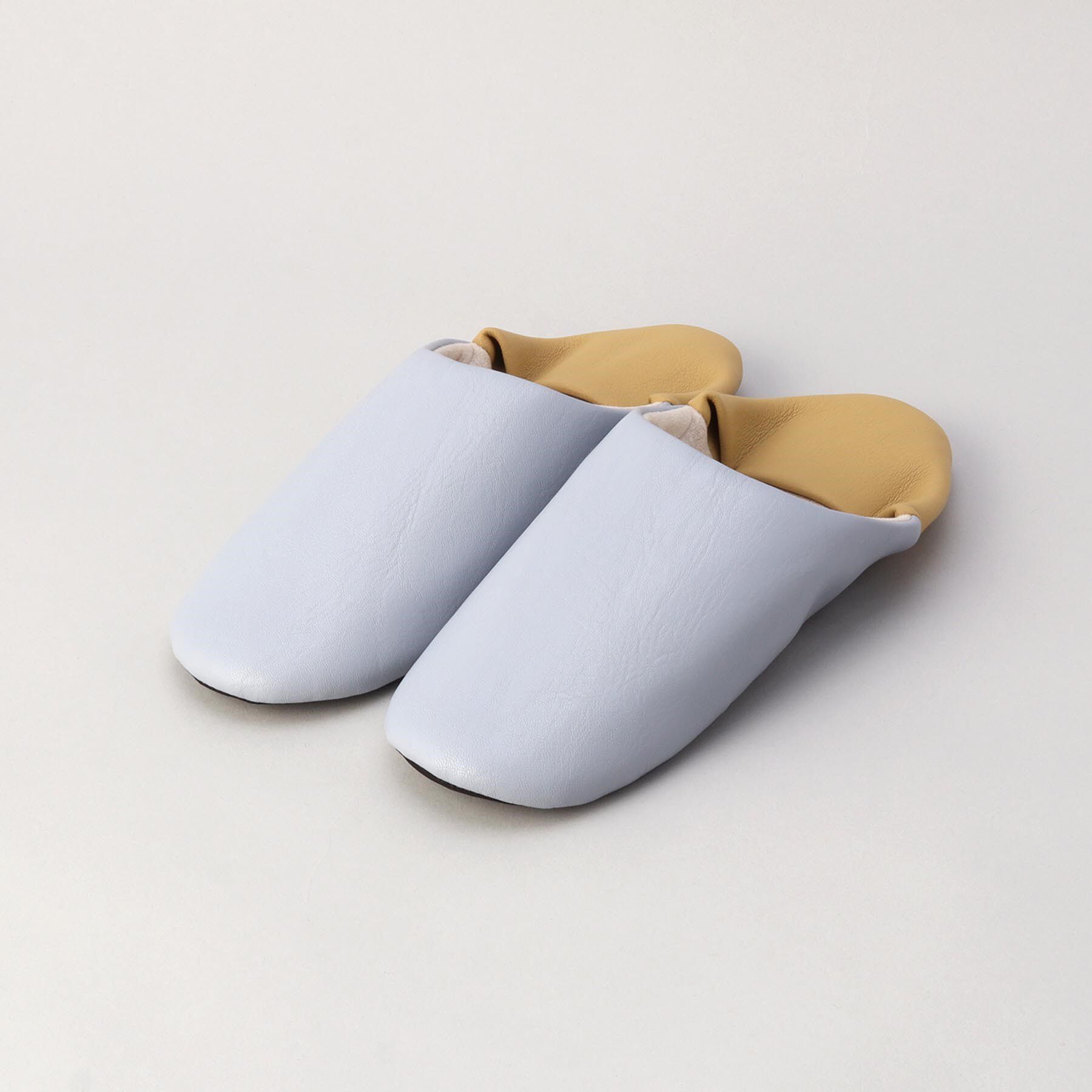 212 KITCHEN STORE「バイカラー バブーシュ M LBL ＜212Kオリジナル ＞」|ルームシューズ|