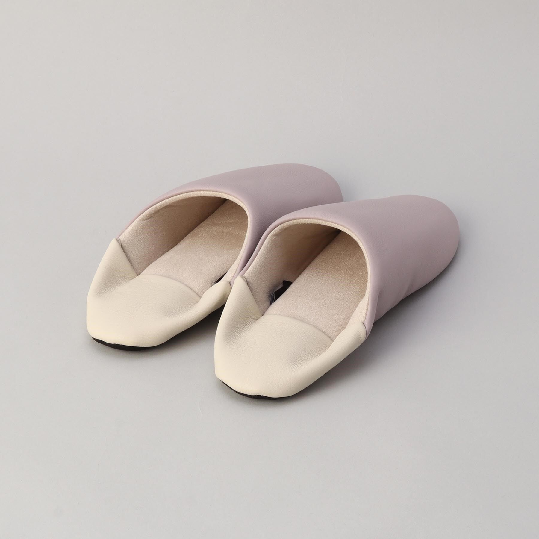 212 KITCHEN STORE「バイカラー バブーシュ M LPU ＜212Kオリジナル ＞」|ルームシューズ|