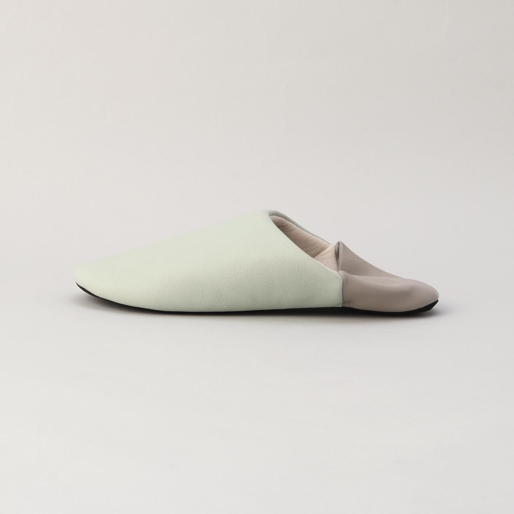 212 KITCHEN STORE「バイカラー バブーシュ M LGR ＜212Kオリジナル ＞」|ルームシューズ|