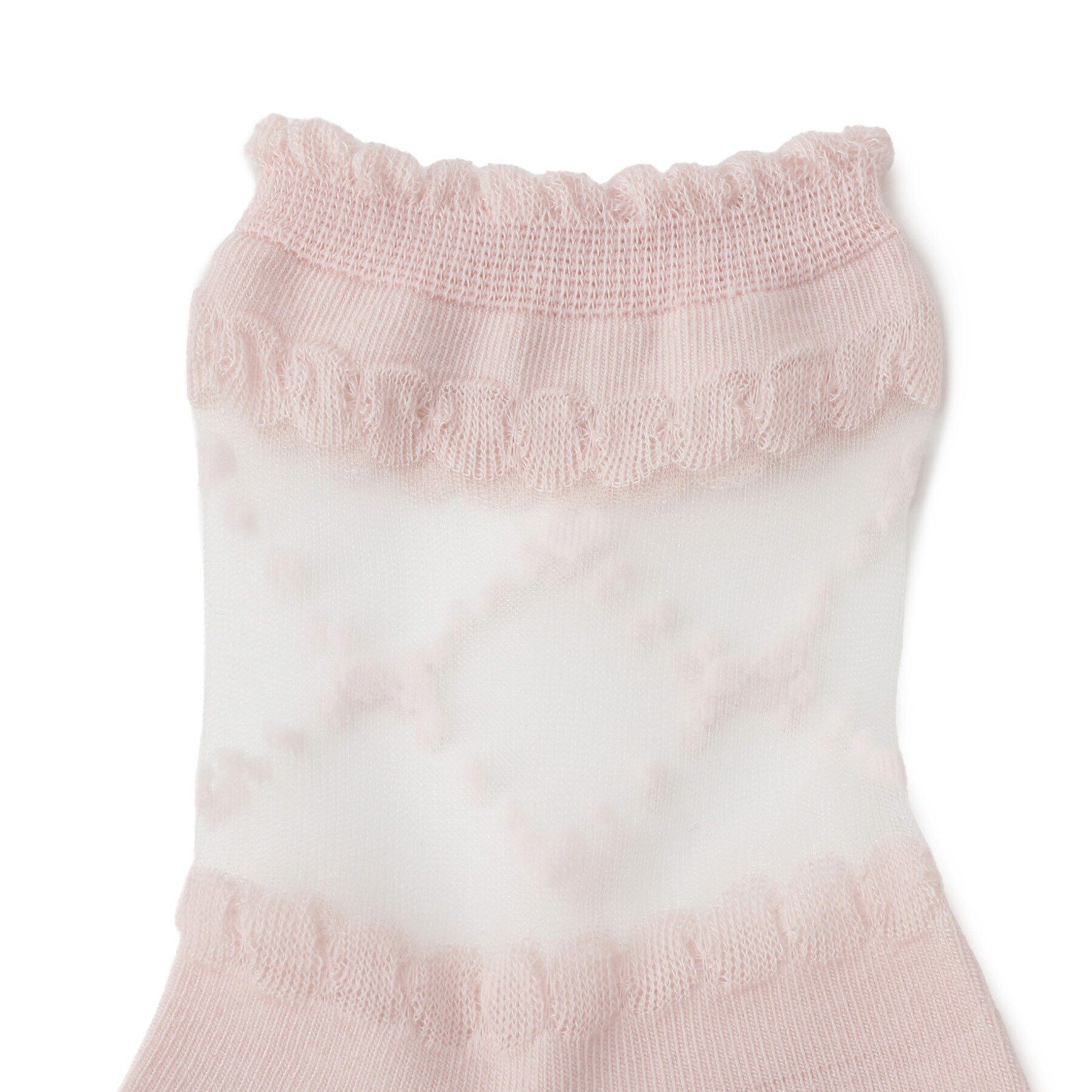 Doll Kiss「シースルーハート&times;リボンソックス」|ソックス|