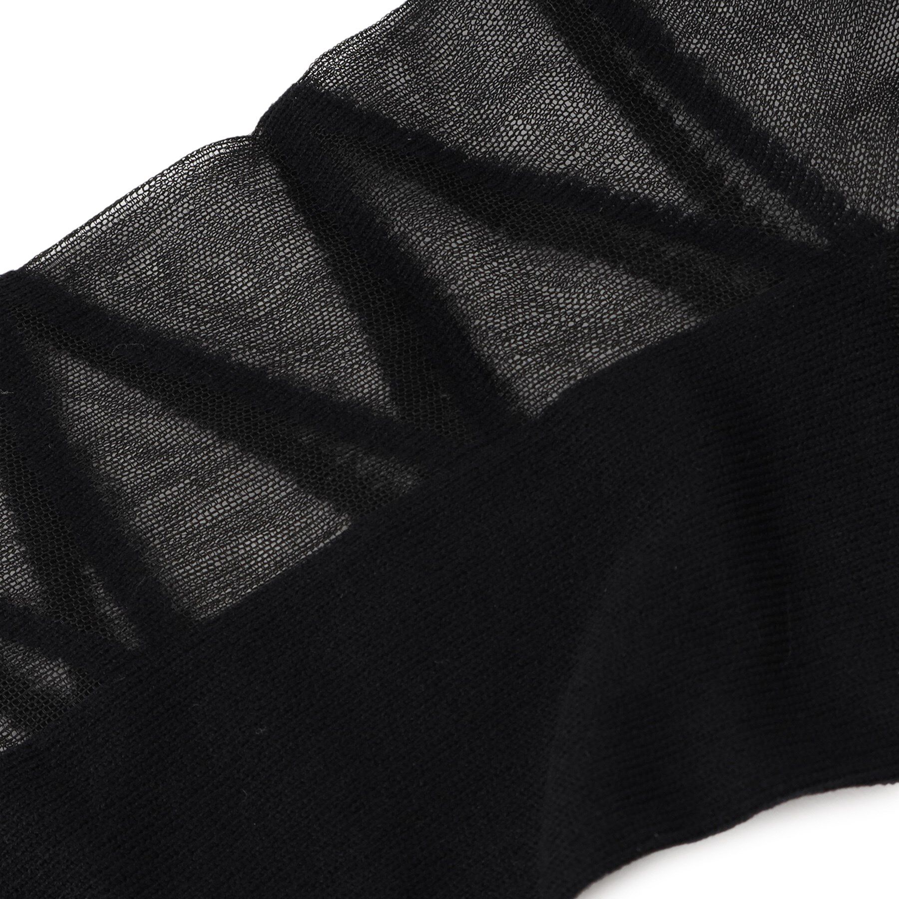 Doll Kiss「シースルーオーガンジーフリルレースアップ柄靴下」|ソックス|