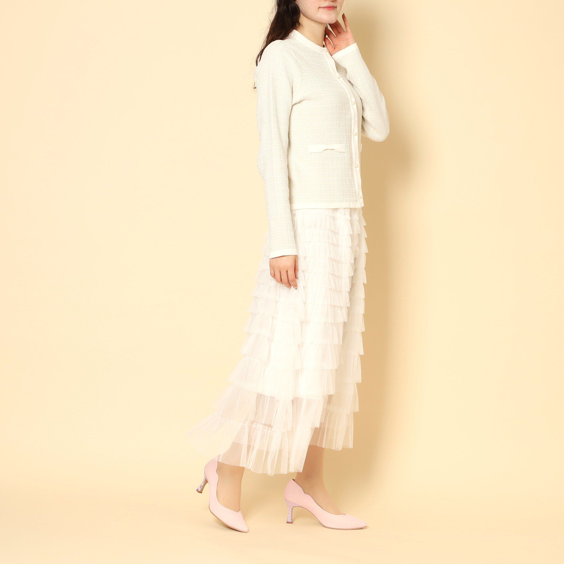 ESPERANZA「ハートカットパンプス」|パンプス|