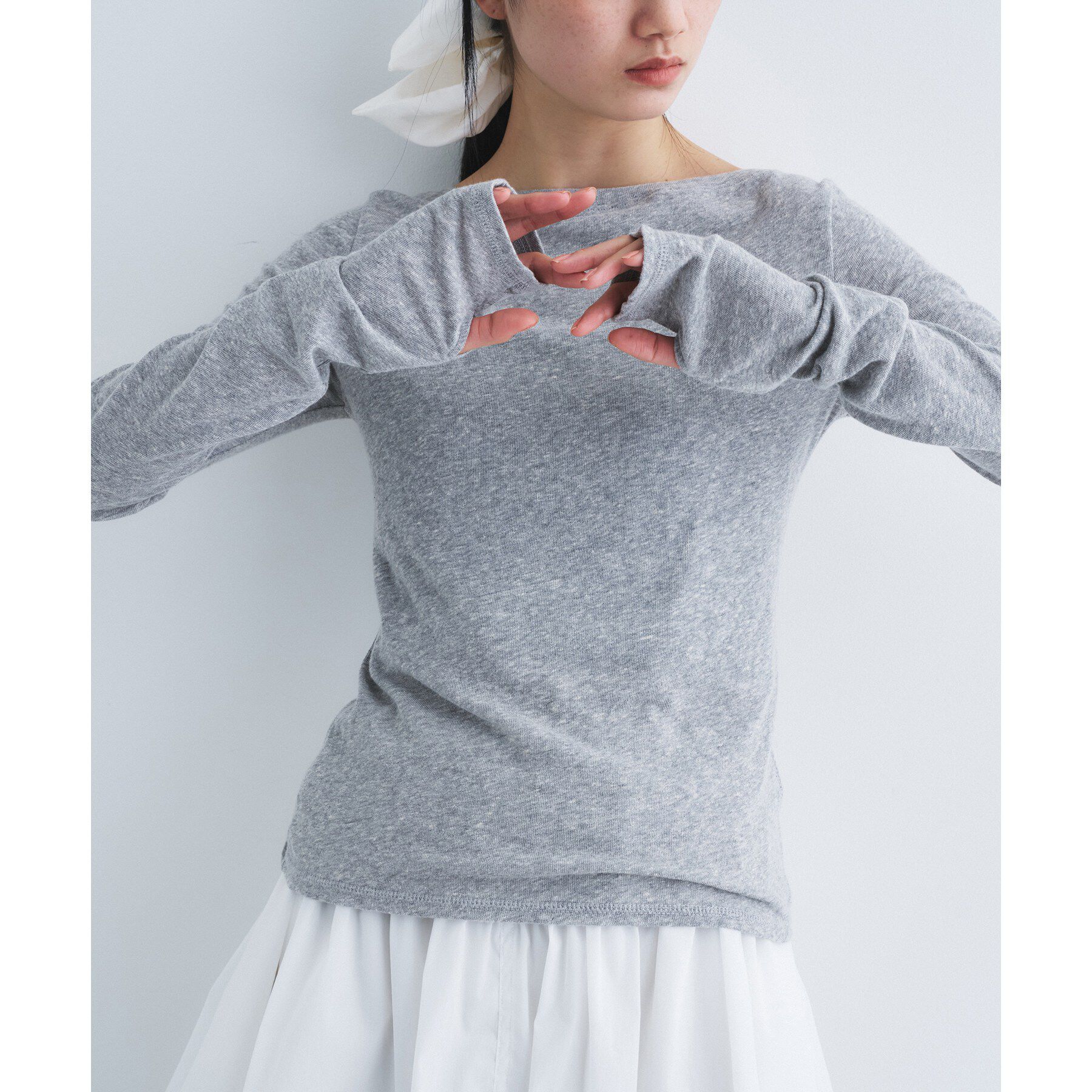 CODE A「backline elastic pullover」|Tシャツ・カットソー|