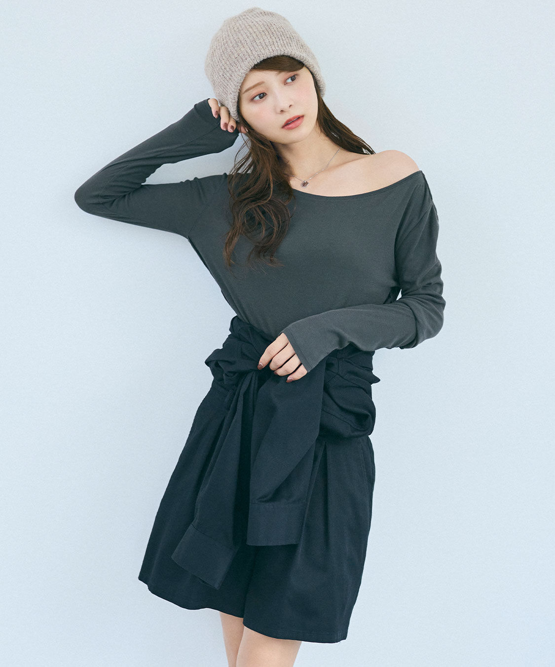 COCO DEAL「《COCO DEAL/Dickies(R)》シャツオールインワン」|オールインワン|