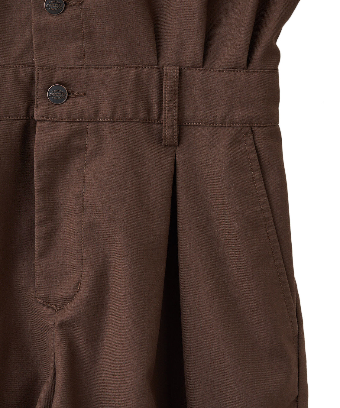 COCO DEAL「《COCO DEAL/Dickies(R)》シャツオールインワン」|オールインワン|