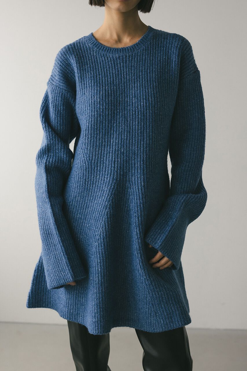 STYLEMIXER「ニットフレアミニワンピース」|ワンピース|