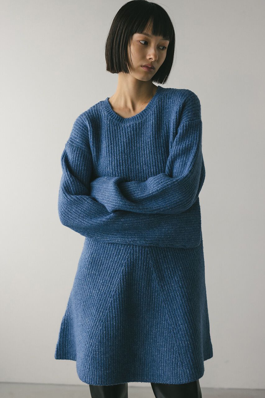 STYLEMIXER「ニットフレアミニワンピース」|ワンピース|