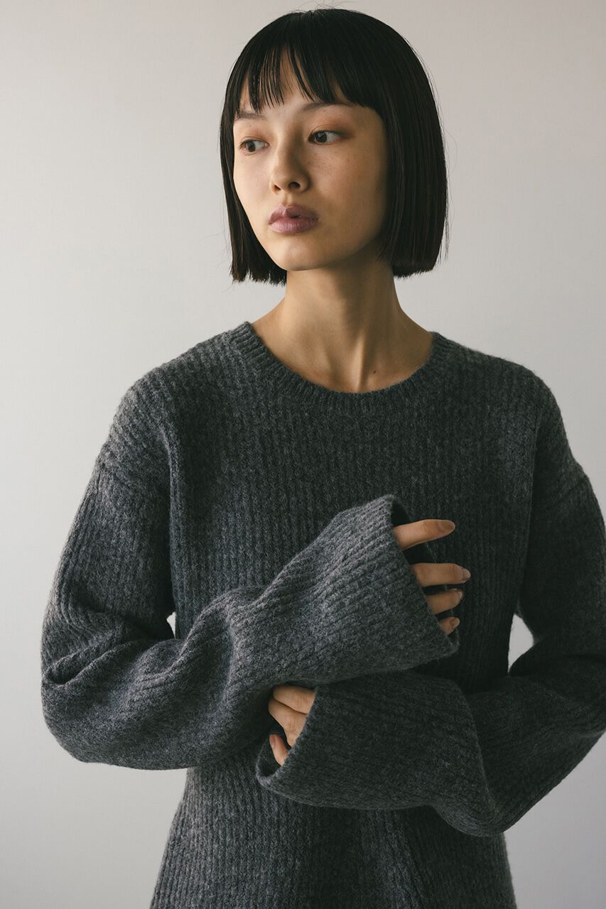 STYLEMIXER「ニットフレアミニワンピース」|ワンピース|