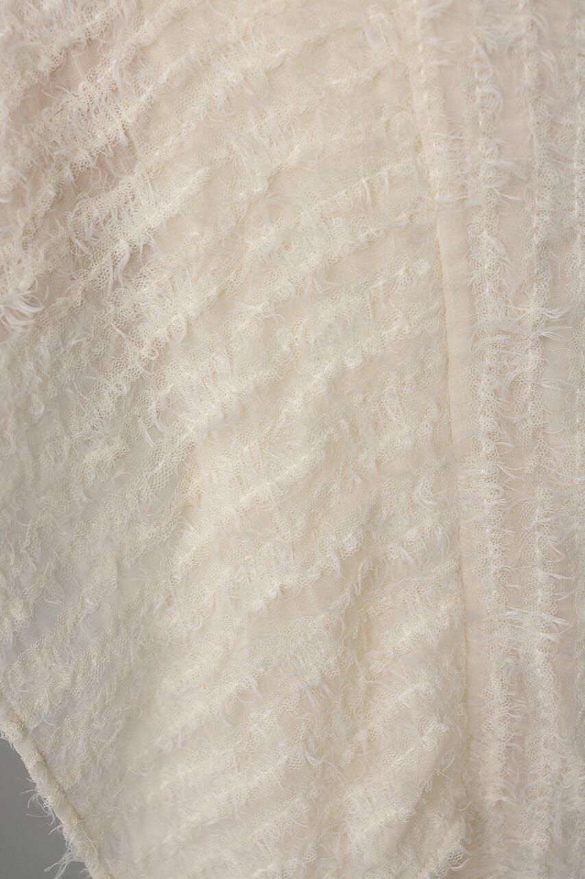 STYLEMIXER「チュールフリンジジャガードトップ」|シャツ・ブラウス|