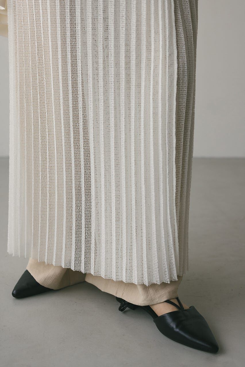 STYLEMIXER「プリーツラップセットシャツワンピース」|ワンピース|