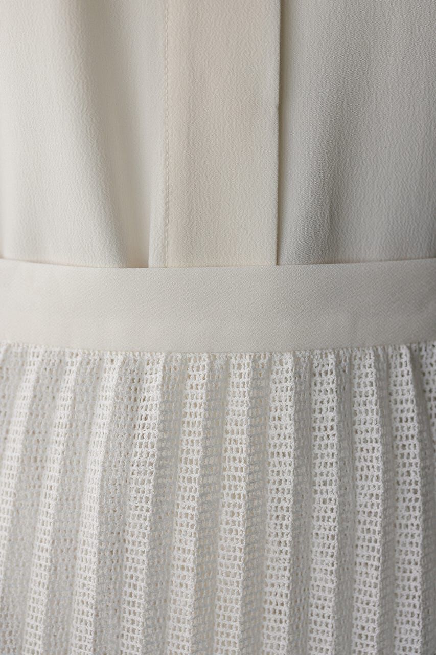 STYLEMIXER「プリーツラップセットシャツワンピース」|ワンピース|