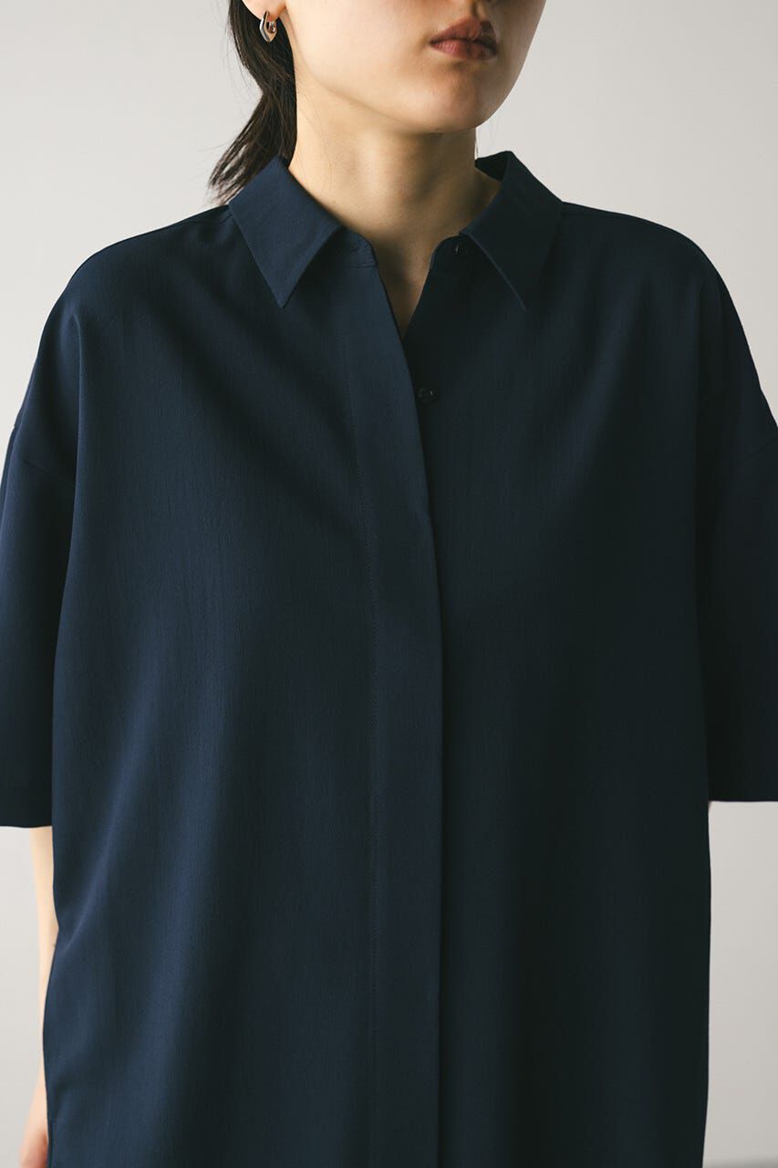 STYLEMIXER「プリーツラップセットシャツワンピース」|ワンピース|