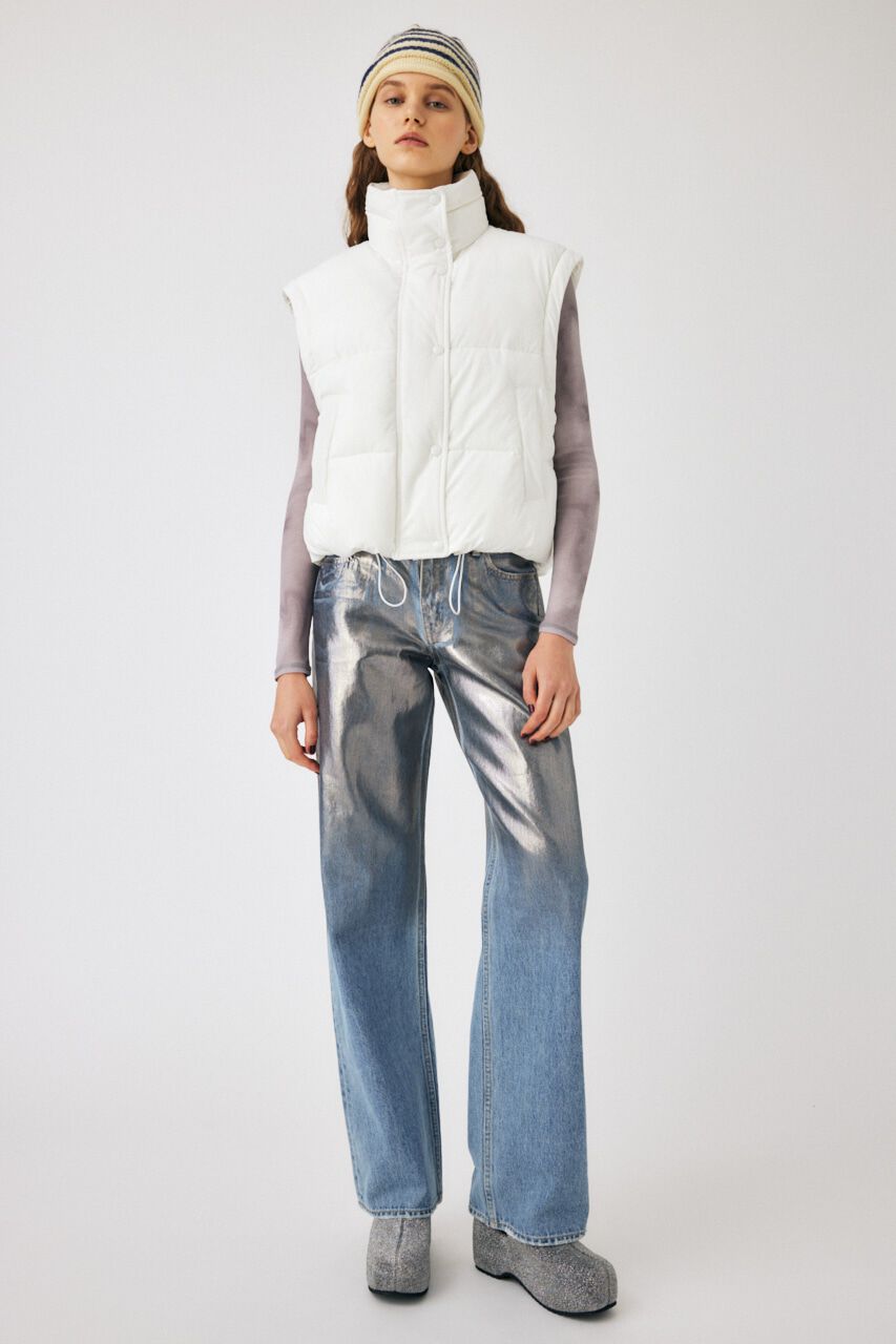 MOUSSY「CROPPED PUFFER DETACHABLE ジャケット」|その他|