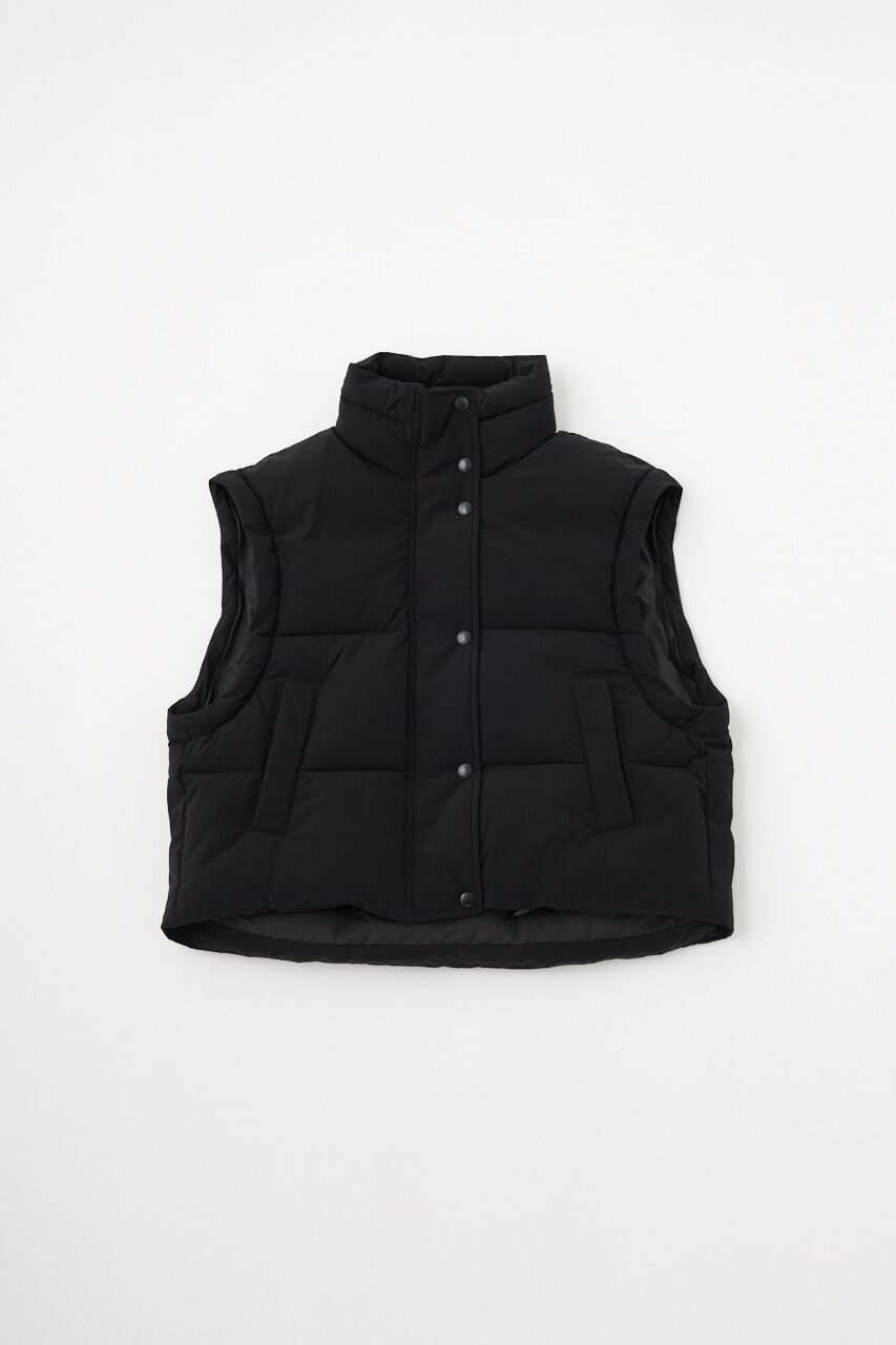 MOUSSY「CROPPED PUFFER DETACHABLE ジャケット」|その他|