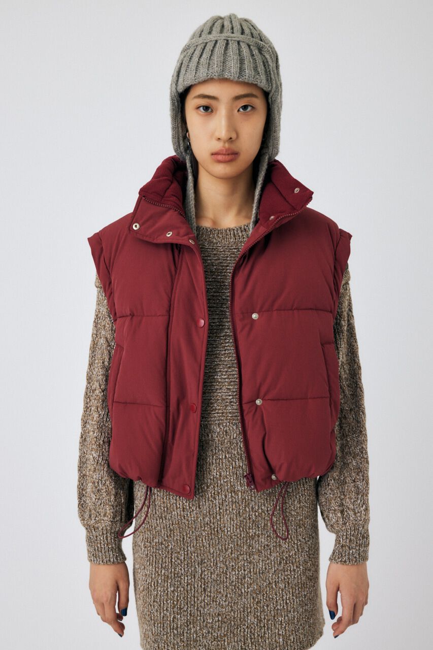 MOUSSY「CROPPED PUFFER DETACHABLE ジャケット」|その他|