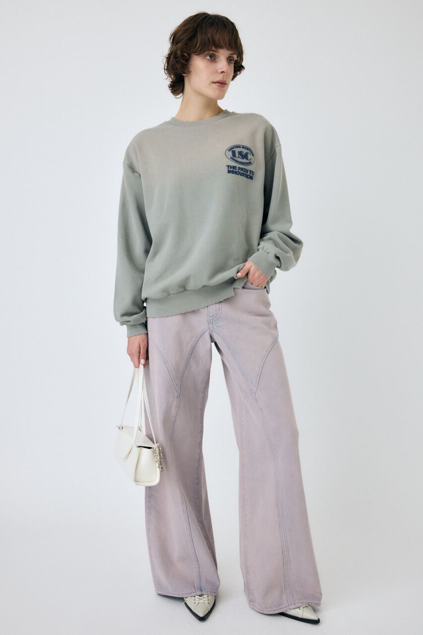 MOUSSY「SUNBURN VINTAGE LIKE プルオーバー」|パーカー|