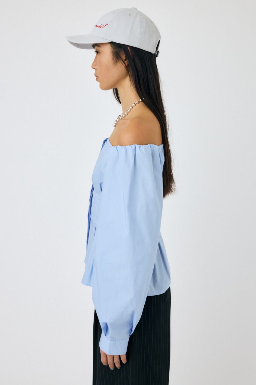 MOUSSY「OFF SHOULDER シャツ」|その他|