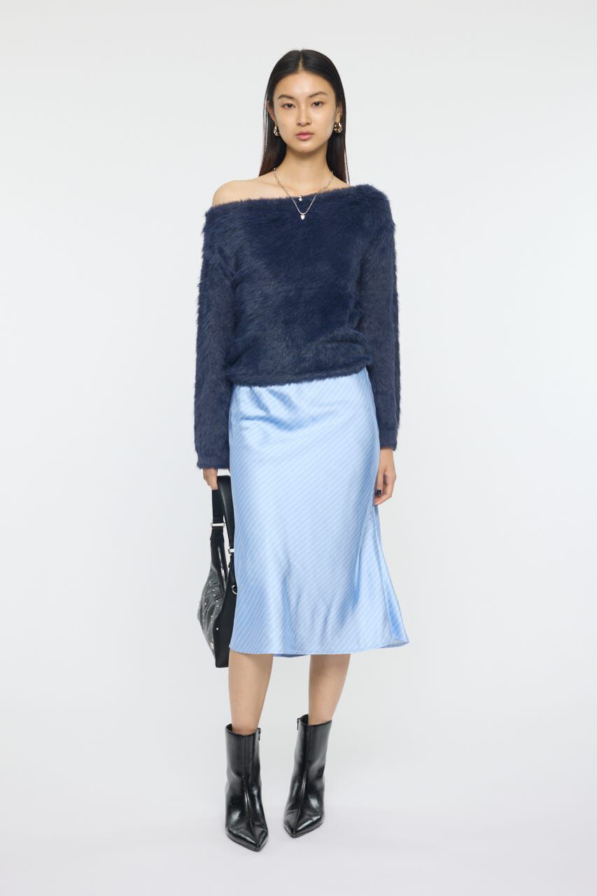 MOUSSY「SATIN MIDI スカート」|スカート|