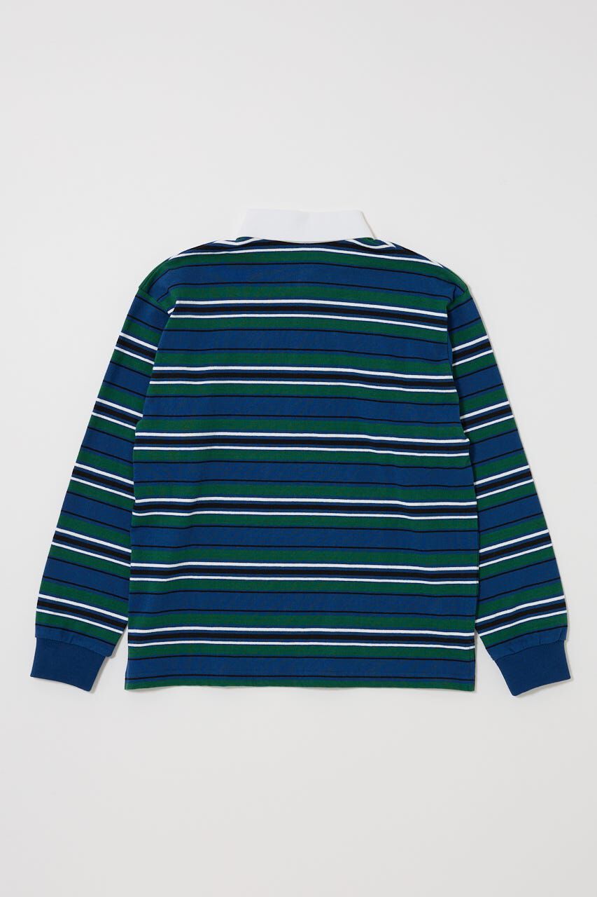 MOUSSY「OVER POLO L/S シャツ」|Tシャツ・カットソー|