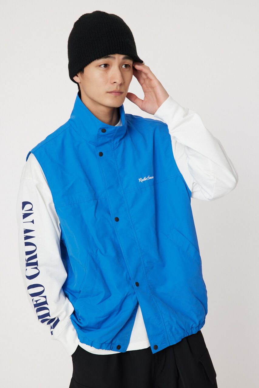 RODEO CROWNS「ワッシャーナイロンベスト」|ダウンベスト・ベスト|