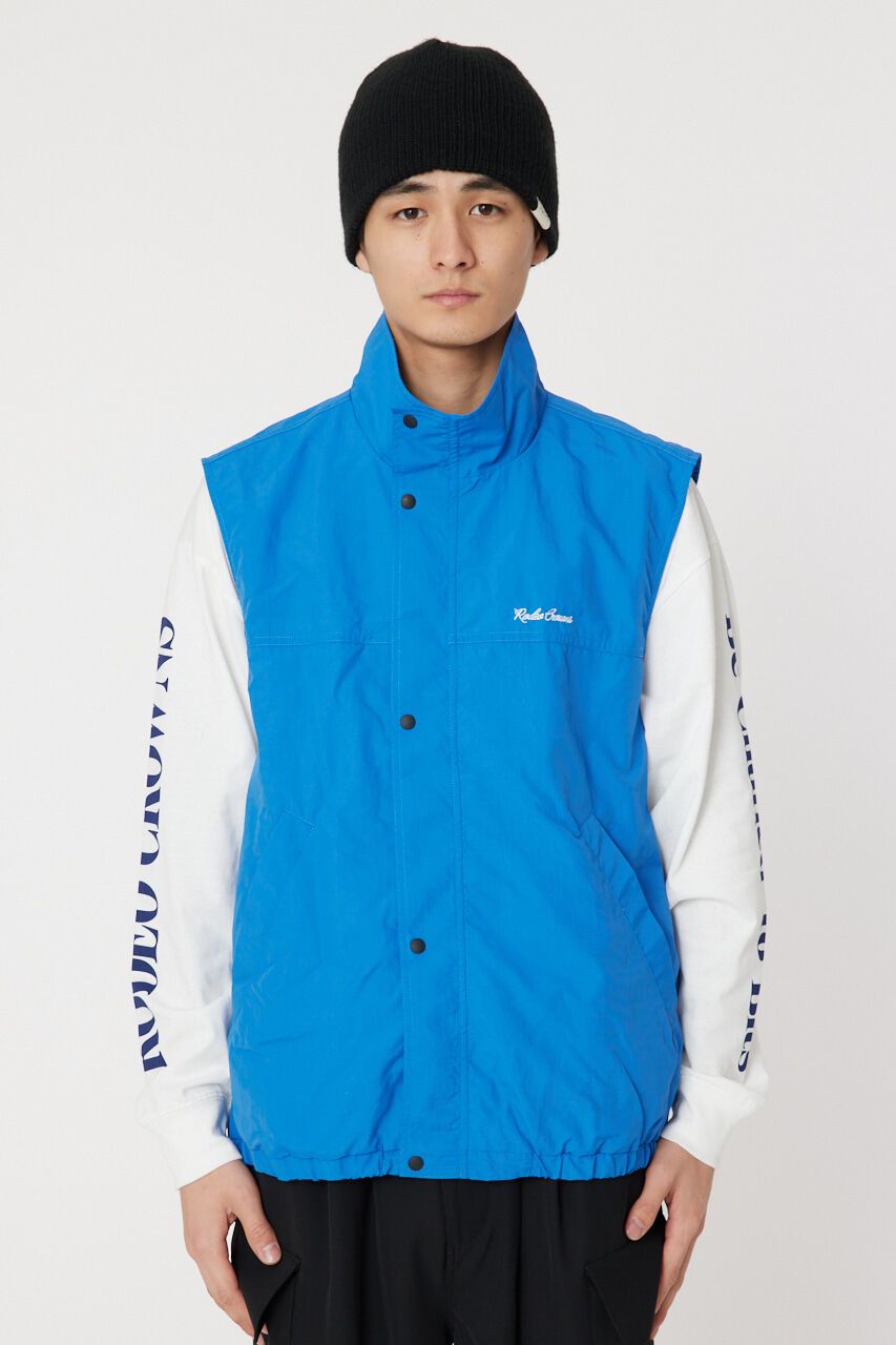 RODEO CROWNS「ワッシャーナイロンベスト」|ダウンベスト・ベスト|