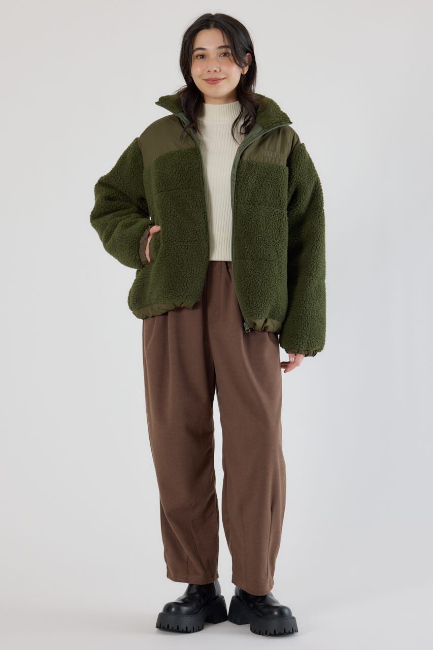 RODEO CROWNS「切り替えボアロゴジャケット」|その他|