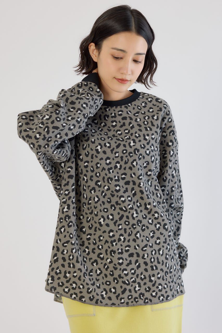 RODEO CROWNS「SHARE パターンワッフルトップス」|Tシャツ・カットソー|