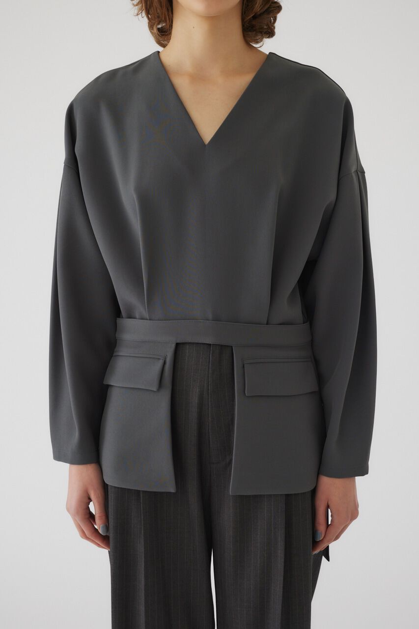 RIM.ARK 「Flap pk 2way tops」|シャツ・ブラウス|