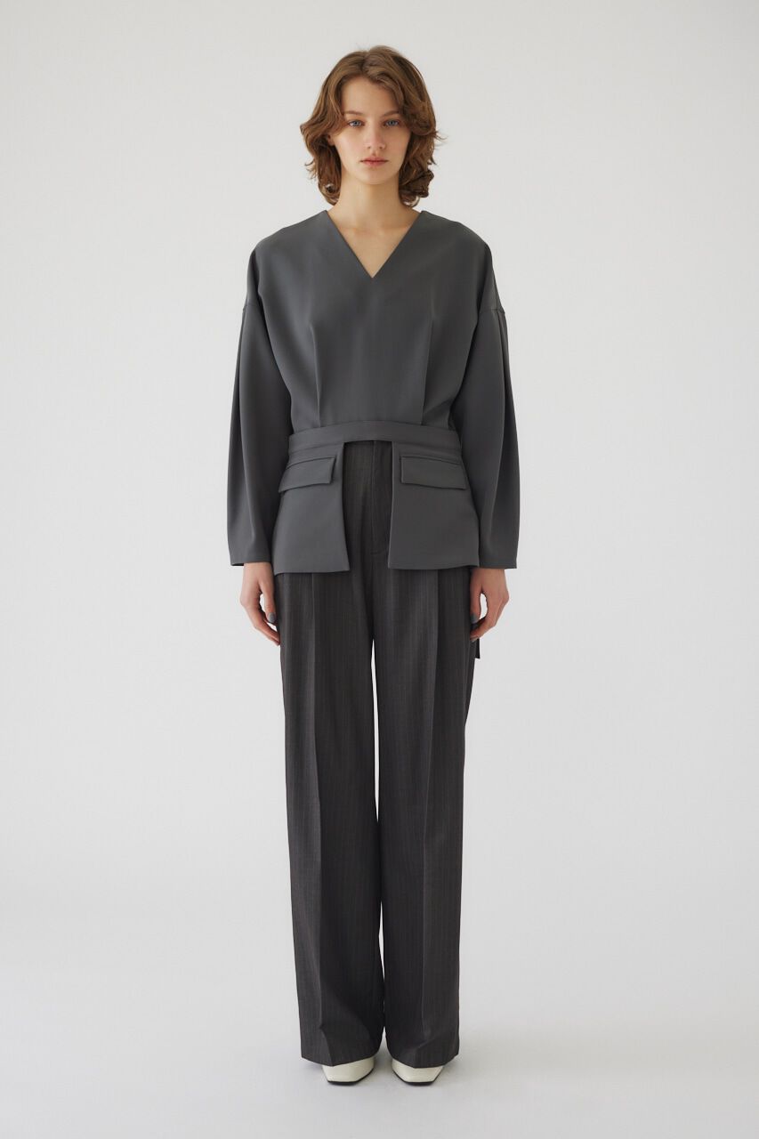 RIM.ARK 「Flap pk 2way tops」|シャツ・ブラウス|