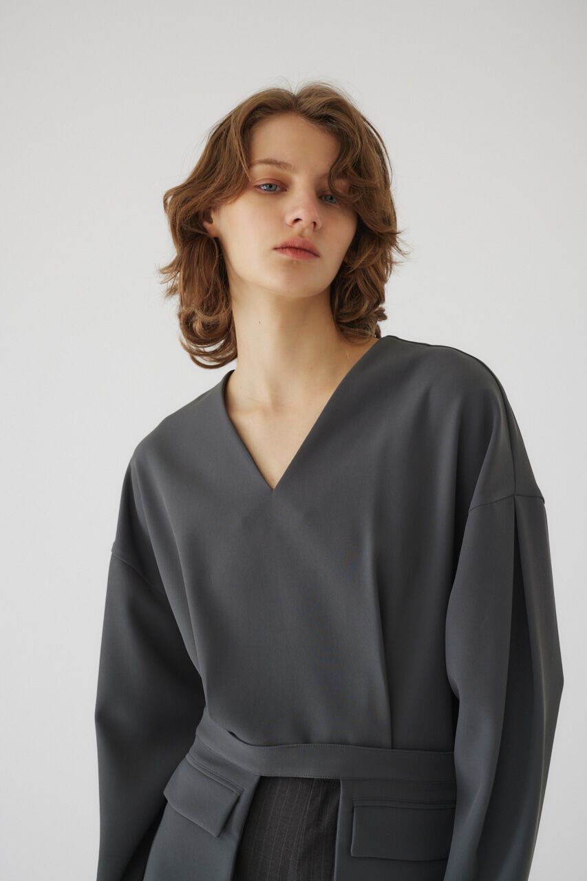 RIM.ARK 「Flap pk 2way tops」|シャツ・ブラウス|