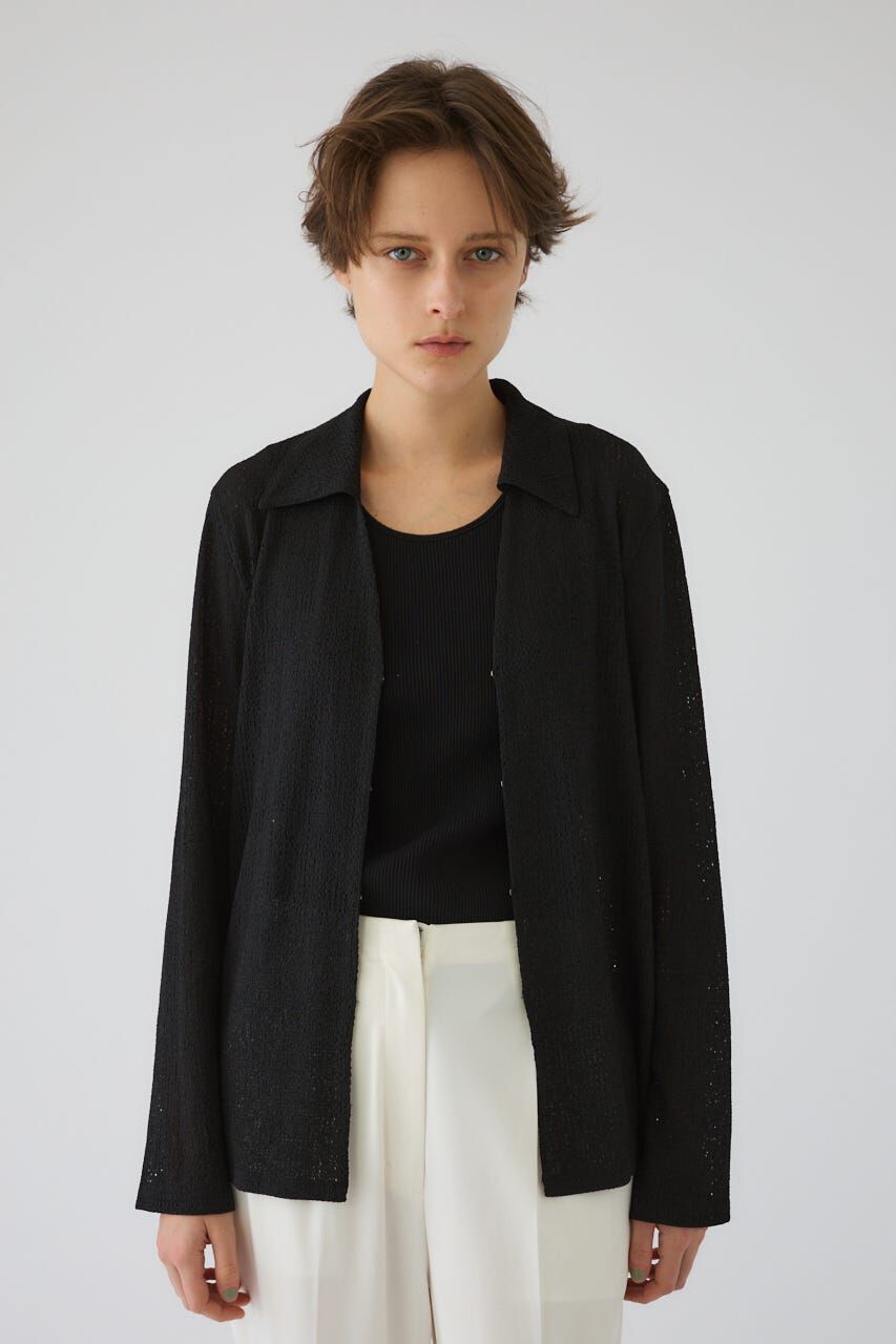 RIM.ARK 「Sheer lace hook tops」|シャツ・ブラウス|