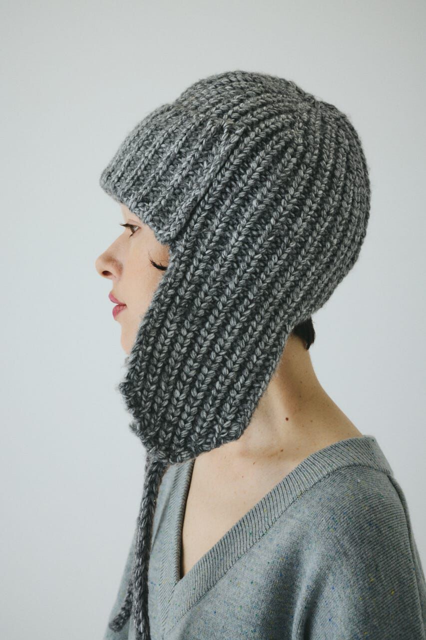 HeRIN.CYE「Flight knit cap」|その他|