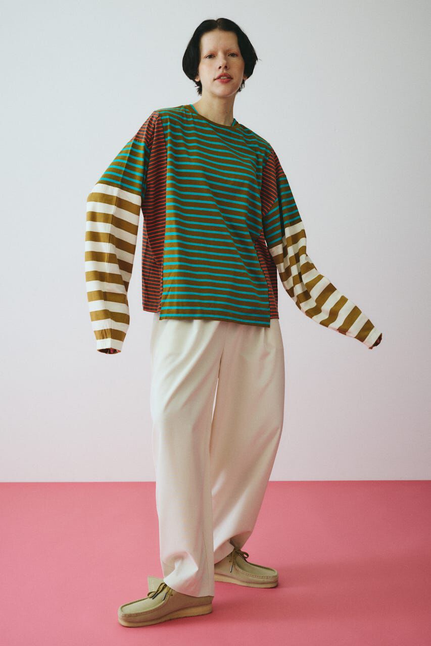 HeRIN.CYE「Patchwork cut tops」|Tシャツ・カットソー|