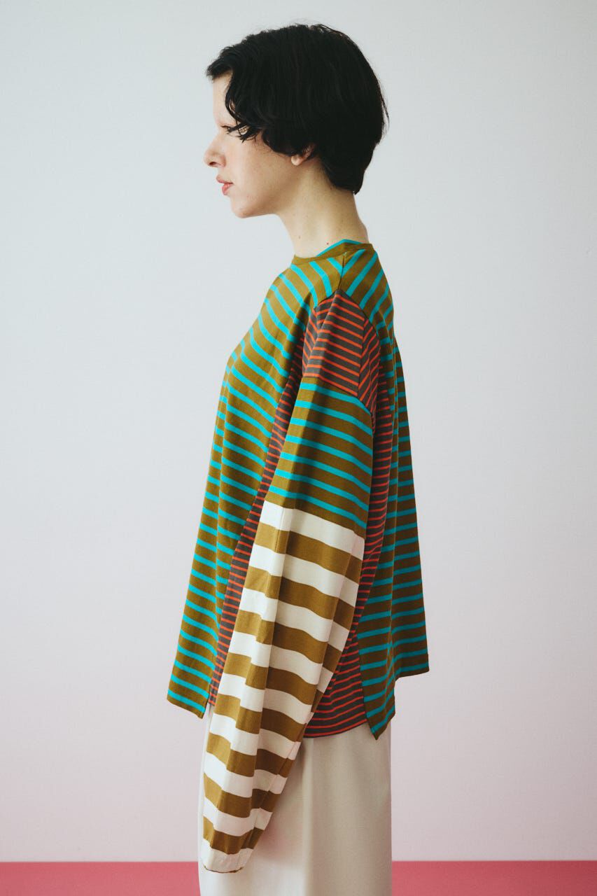 HeRIN.CYE「Patchwork cut tops」|Tシャツ・カットソー|