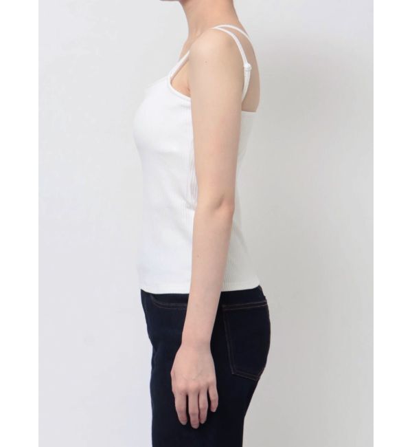 CALNAMUR「CUP RIB CAMISOLE」|Tシャツ・カットソー|