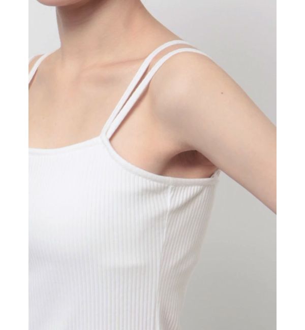 CALNAMUR「CUP RIB CAMISOLE」|Tシャツ・カットソー|