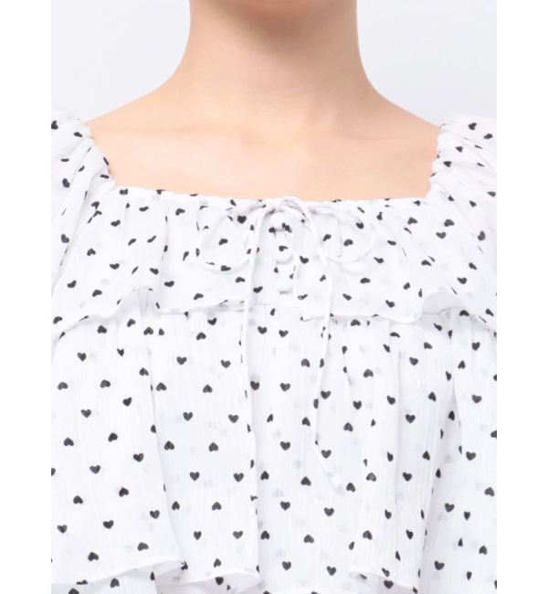 CALNAMUR「FRILL TIERED BL/フリルティアードブラウス」|シャツ・ブラウス|