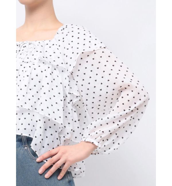 CALNAMUR「FRILL TIERED BL/フリルティアードブラウス」|シャツ・ブラウス|