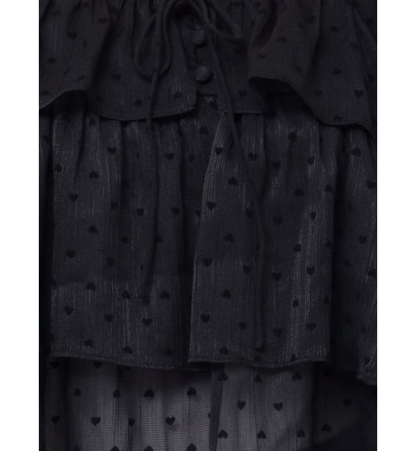 CALNAMUR「FRILL TIERED BL/フリルティアードブラウス」|シャツ・ブラウス|