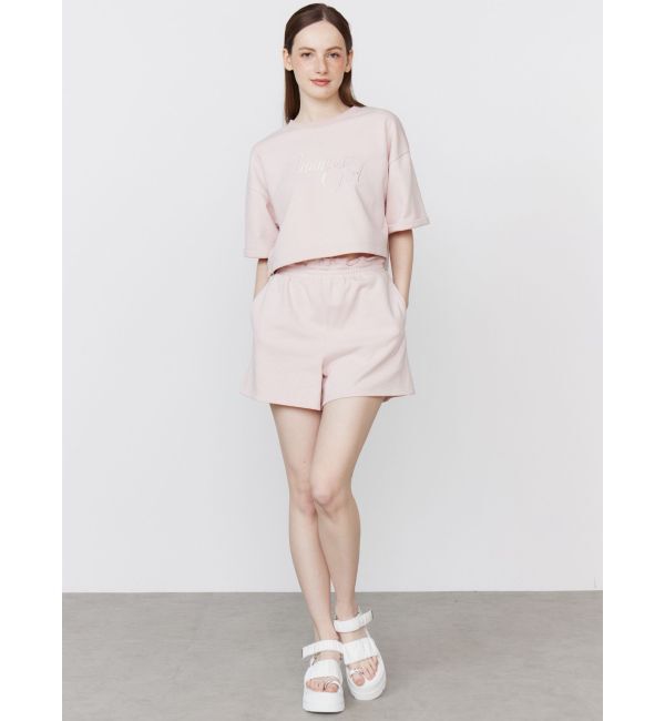 CALNAMUR「SHEER LAYERED SWEAT SHORT PT/シアーレイヤードスウェットショートパンツ」|その他|